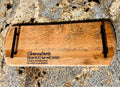 Barrel Head Charcuterie Board with Handles
